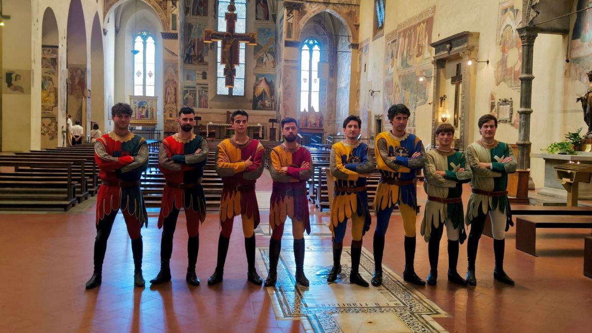 Cerimonia di investitura dei Giostratori e bollatura dei cavalli