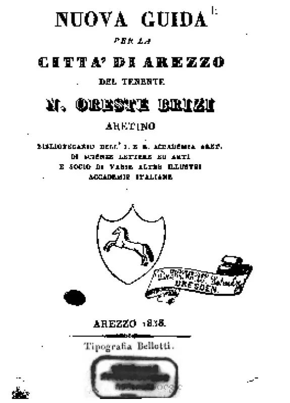 Nuova guida per la citta di Arezzo - O. Brizi