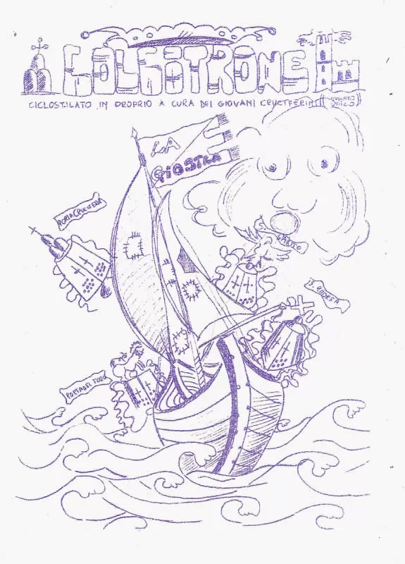 IL MAZZAFRUSTO - Anno 0 - COLCITRONE - Ciclostile - n. 01 - 1975