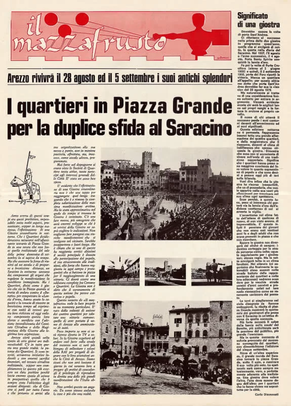 IL MAZZAFRUSTO - Anno 00 - Numero Unico - 1976