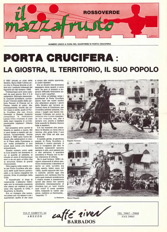 IL MAZZAFRUSTO - Anno 00 - Numero Unico - 1991