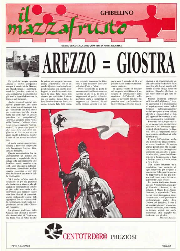 IL MAZZAFRUSTO - Anno 00 - Numero Unico - 1993