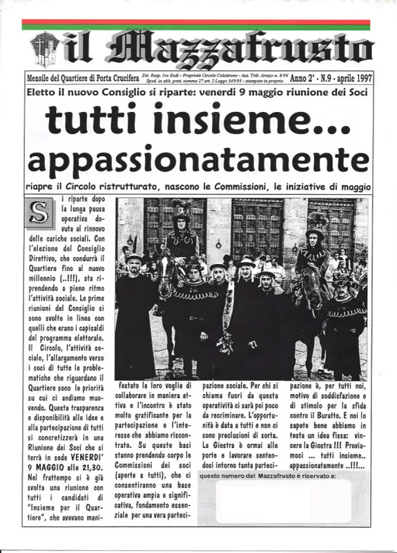 IL MAZZAFRUSTO - Anno 02 - n. 09 - aprile 1997