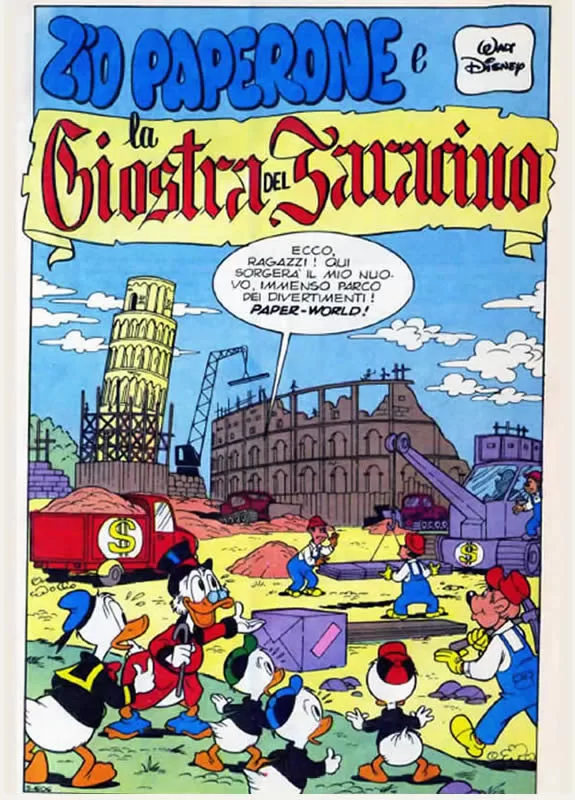 Zio paperone e la Giostra del Saracino