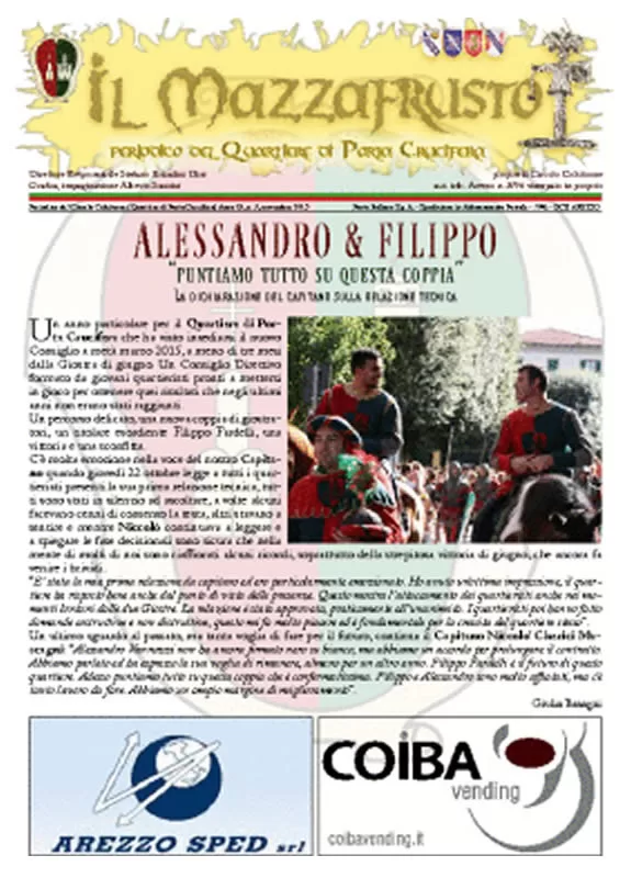 IL MAZZAFRUSTO - Anno 19 - n. 03 - novembre 2015