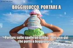 Buggiulucco, Portare a