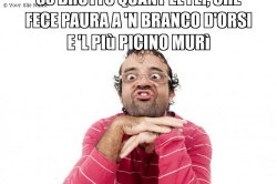 Sè brutto quant'el Fei, che fece paura a 'n branco d'orsi e 'l più picino murì