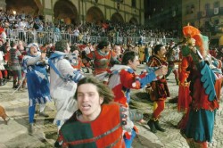 Giostra in Piazza Grande