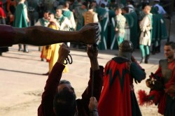 Giostra in piazza Grande