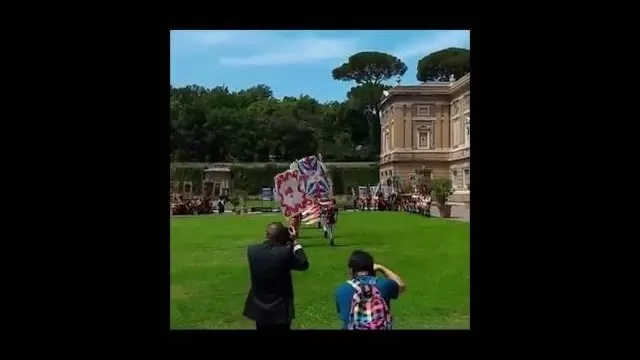 Benedizione Papale della Lancia d'Oro 2016 - bi_uA7jngM8