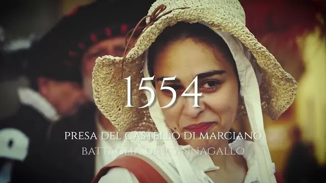 1554 | La Battaglia di Scannagallo e la Presa di Marciano | Video Storico by Click and Fly - QPTCQN0VV60