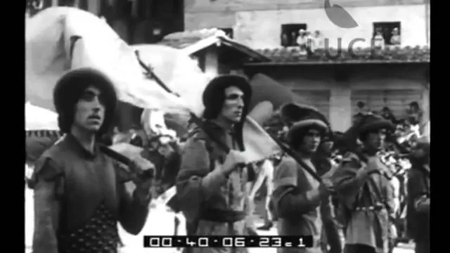 Arezzo. Una pittoresca festa italiana: "Giostra del Saracino" 1932 - l6xFU4OwtRk