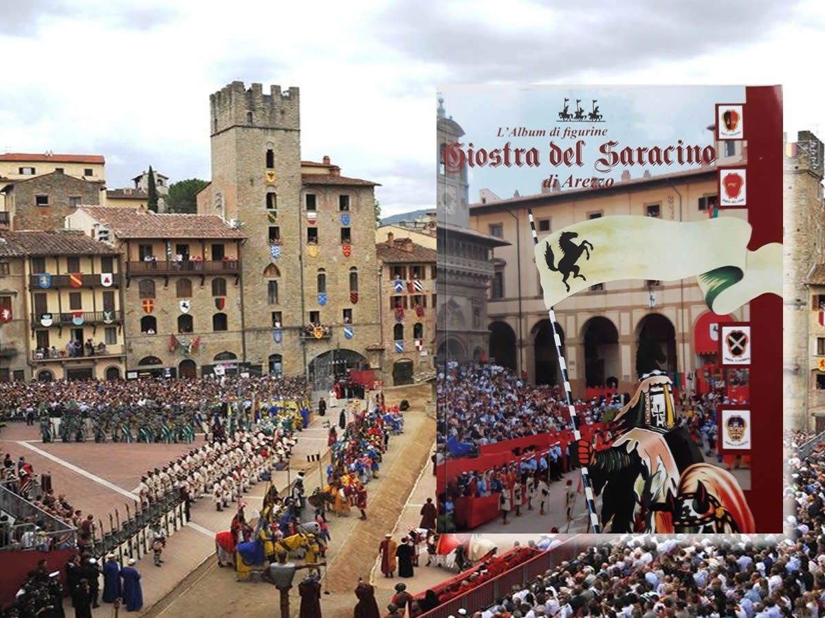 Torna l'albo delle figurine della Giostra del Saracino