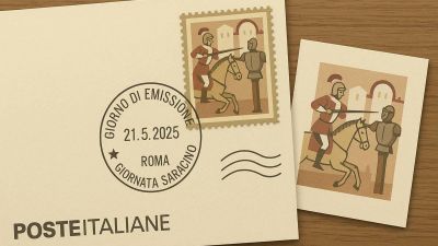 Presentazione francobollo dedicato alla Giostra al Ministero delle imprese e del made in italy