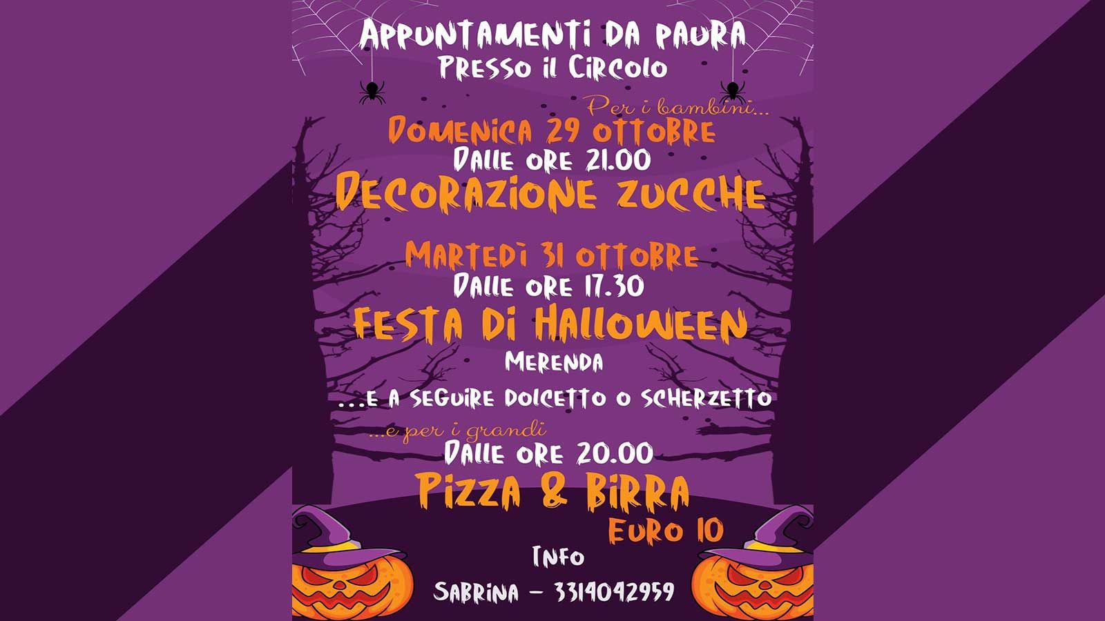 Feste di Halloween 2023 al Quartiere