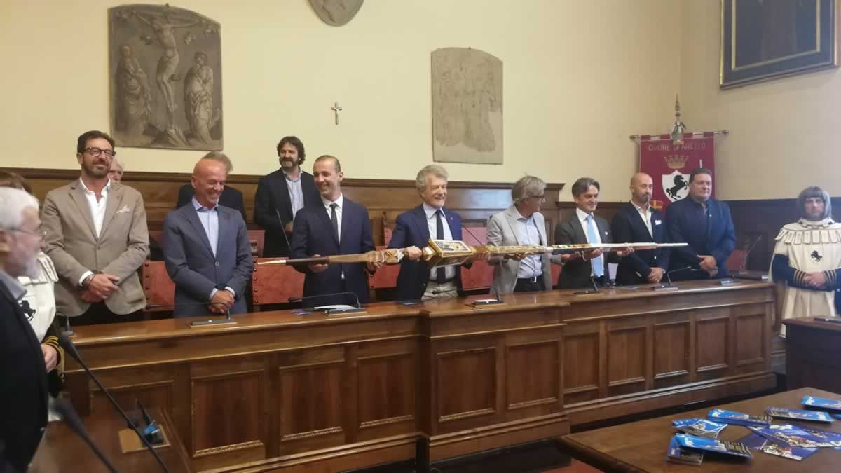 Presentata la Lancia d'Oro della 136a Giostra