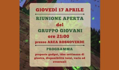 Riunione aperta del gruppo Giovani