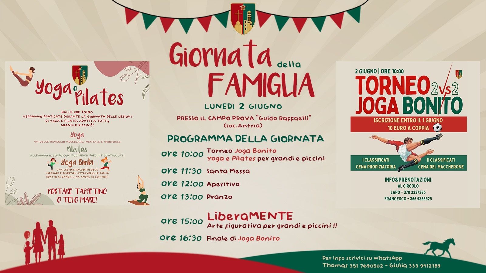 Giornata della Famiglia - 2 Giugno