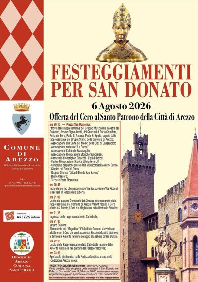 Festeggiamenti per San Donato - Cerimonia di Offerta del Cero