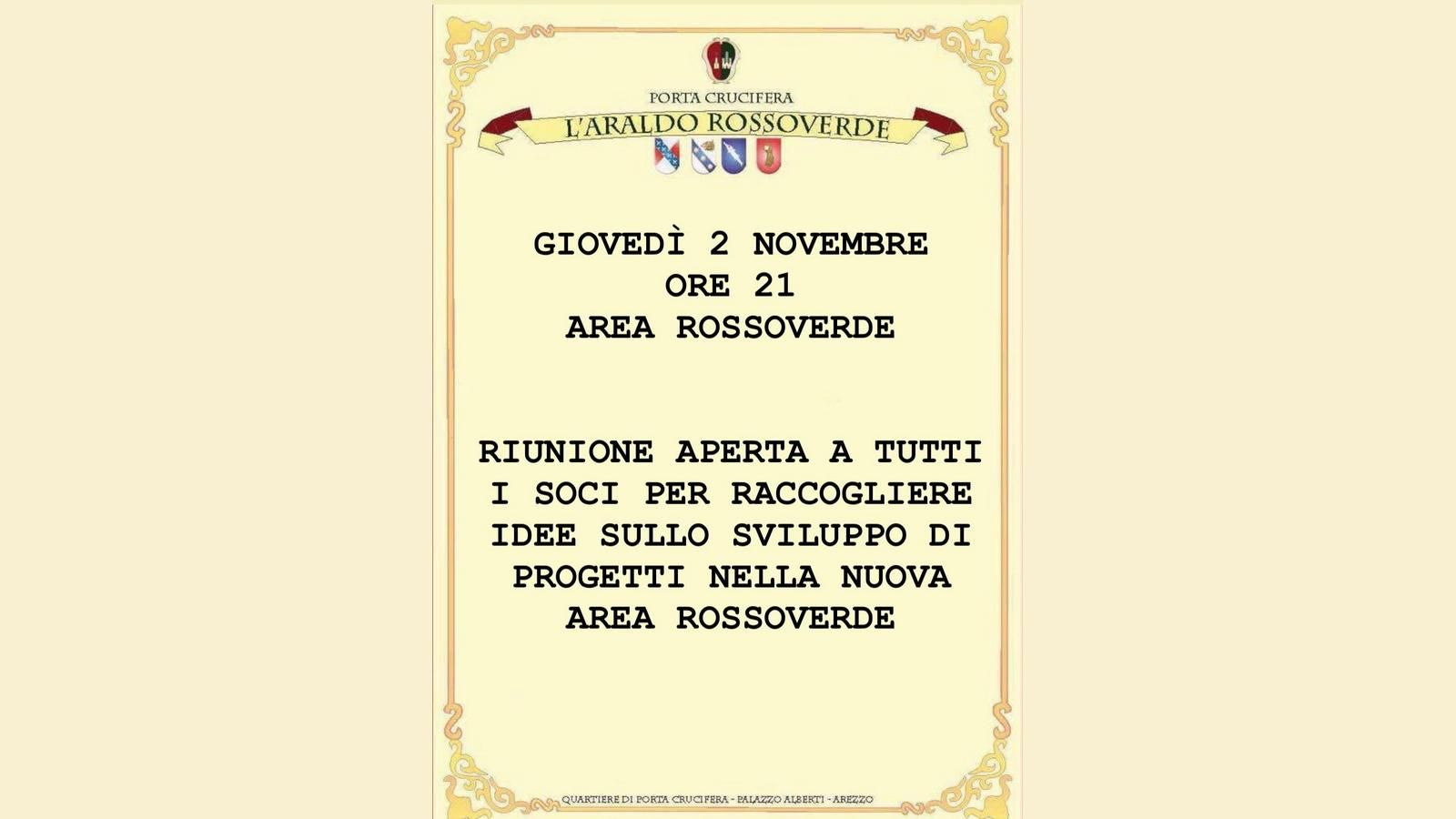 Idee sul futuro della nuova Area Rossoverde