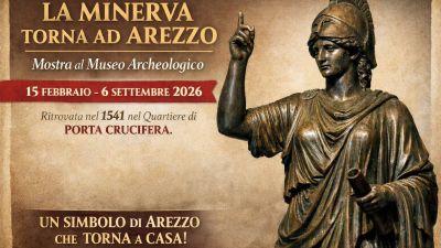 La nostra Minerva torna ad Arezzo: mostra speciale al Museo Archeologico
