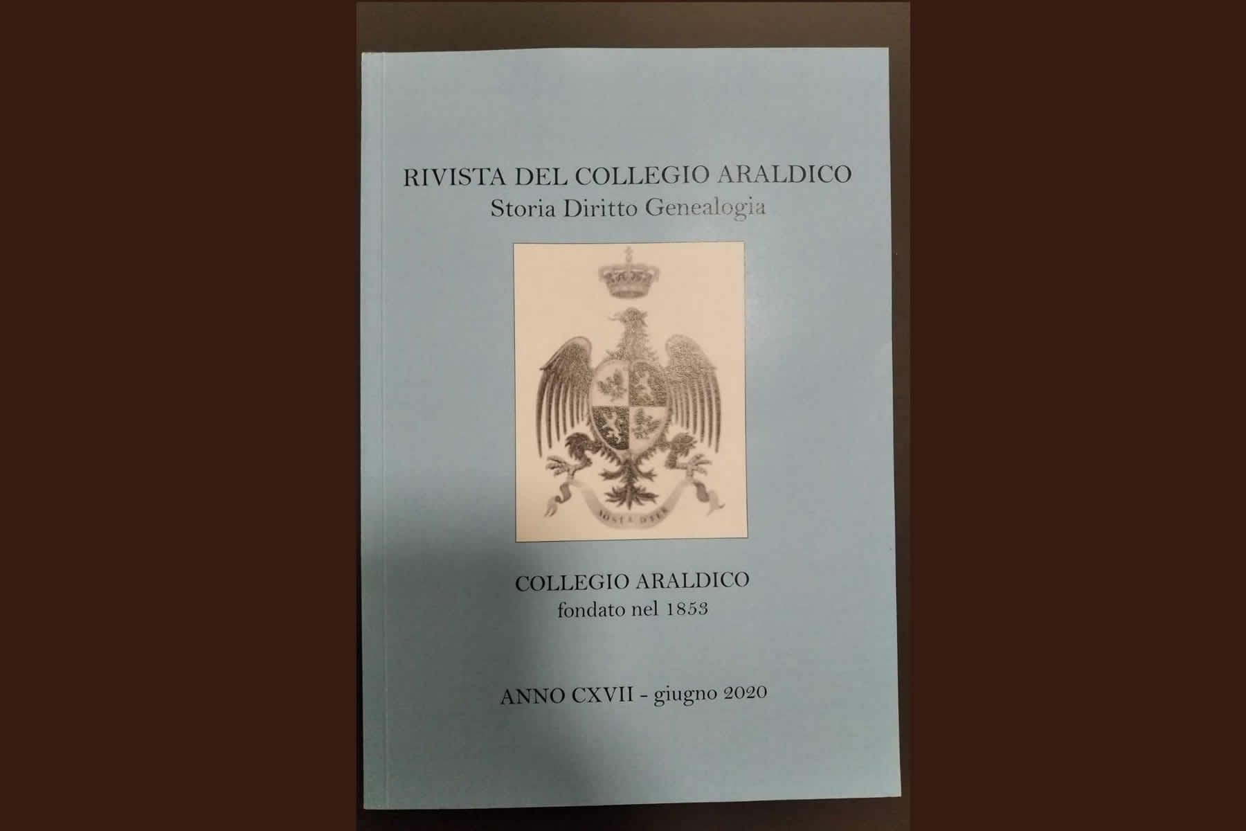 La ricerca storico araldica sul nostro emblema pubblicata nella "Rivista del Collegio Araldico"
