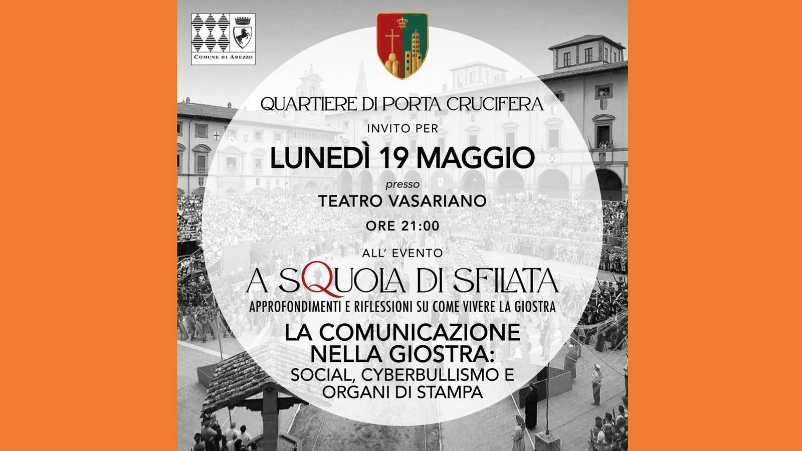 A Squola di Sfilata - Lunedì 19 maggio!!