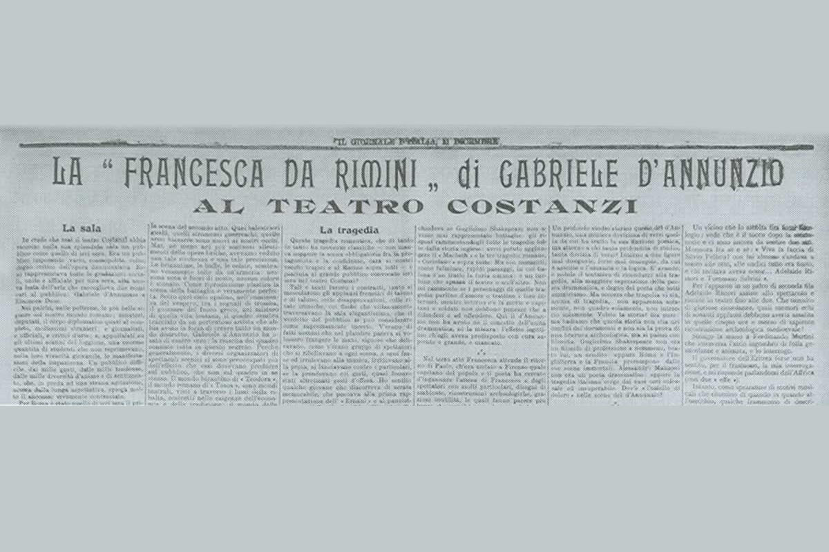 la Nostra terza pagina