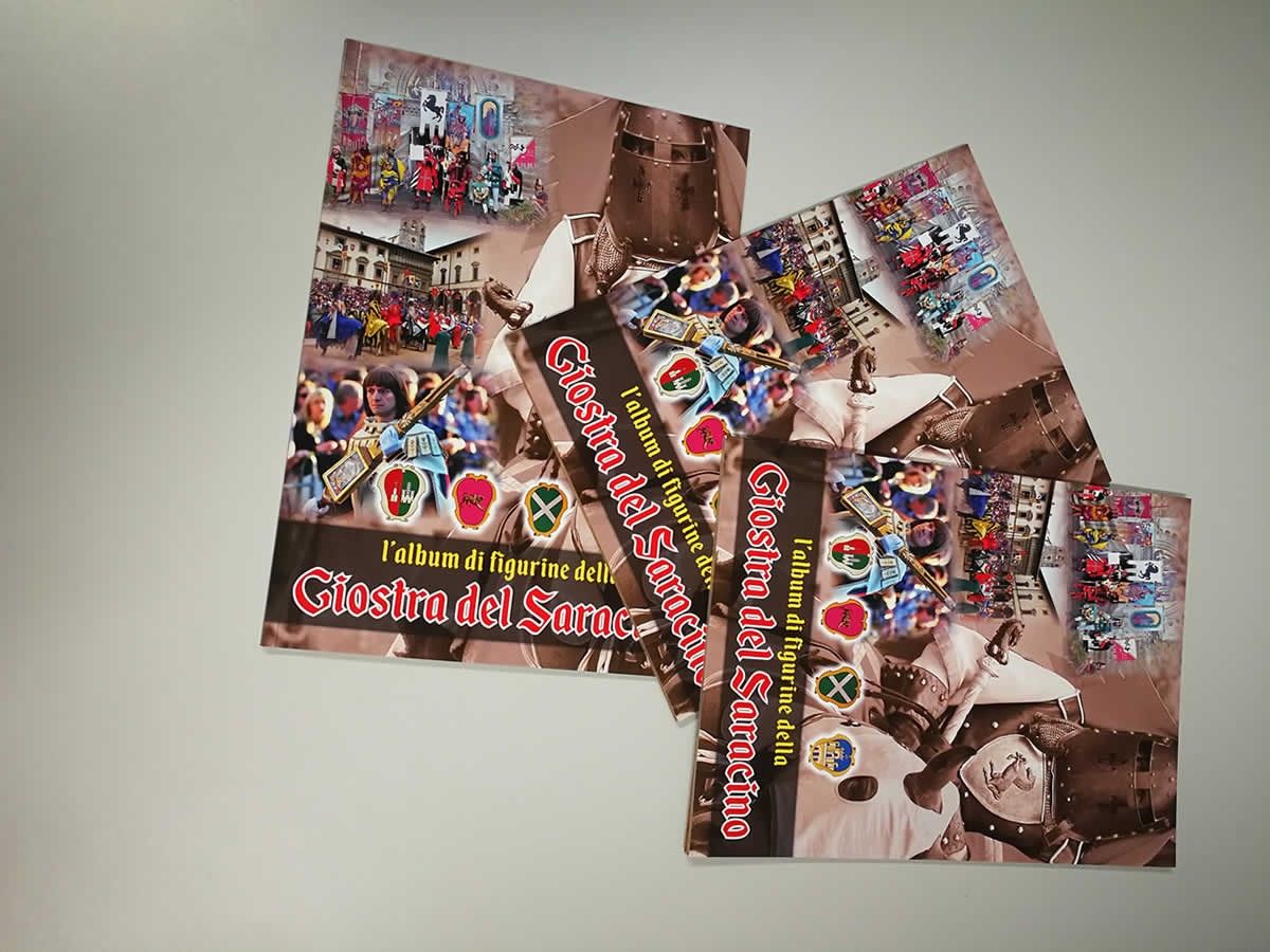 Presentato l'album delle figurine della Giostra