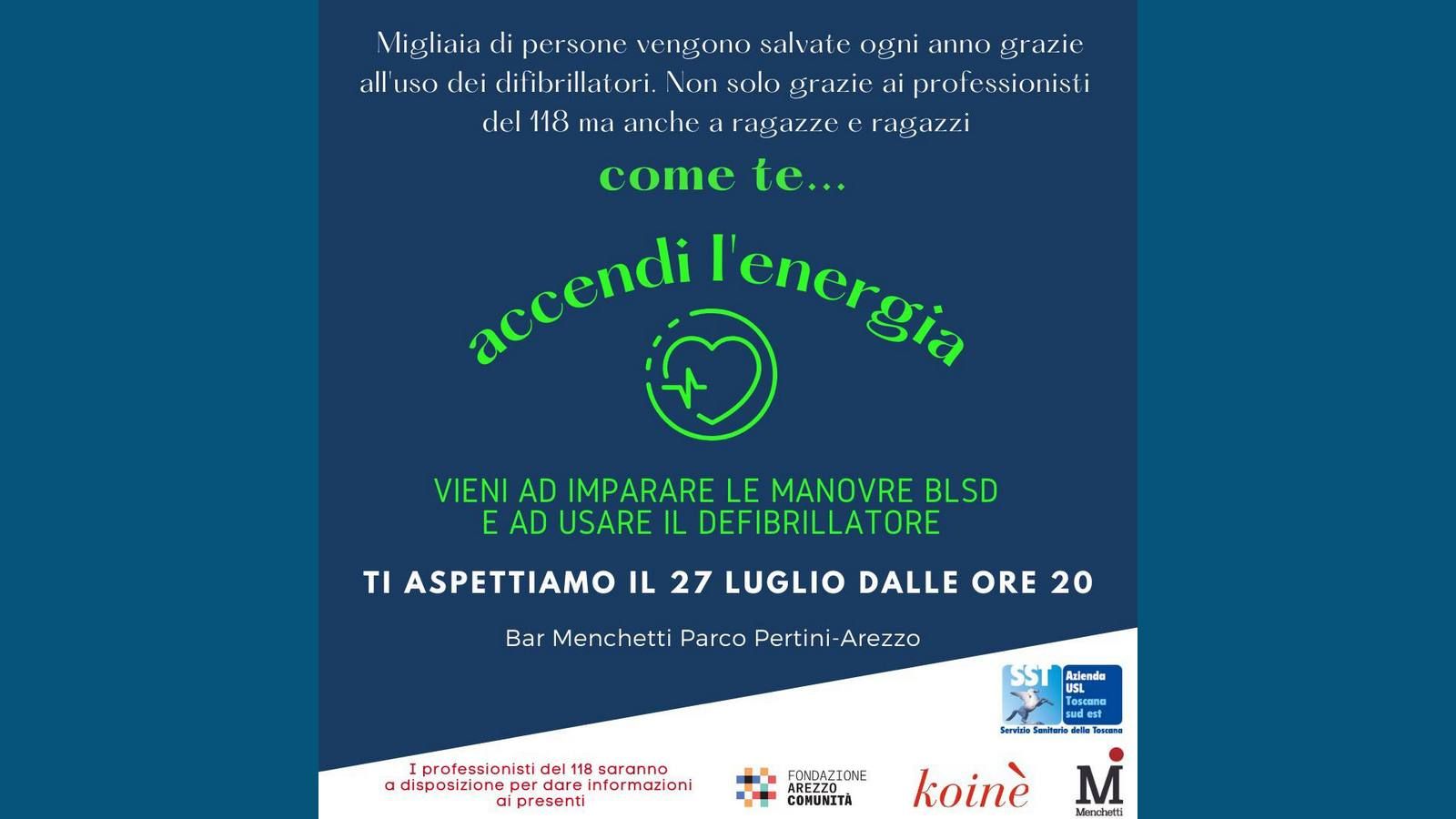 Impara ad usare il defibrillatore del Quartiere