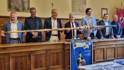 Presentata la Lancia d'Oro della 147a Giostra del Saracino