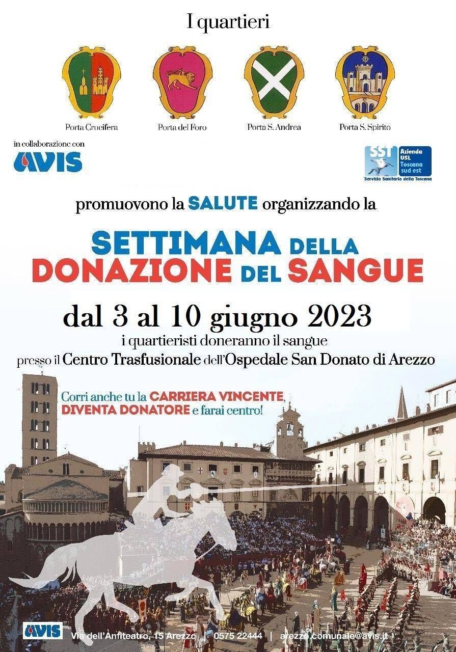Torna la settimana dedicata alla donazione del sangue
