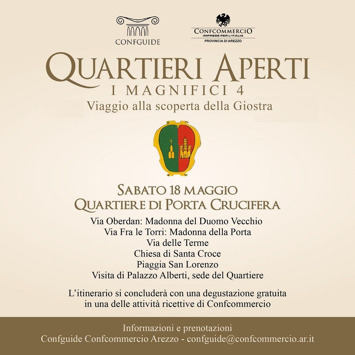 Quartieri aperti: alla scoperta della Giostra