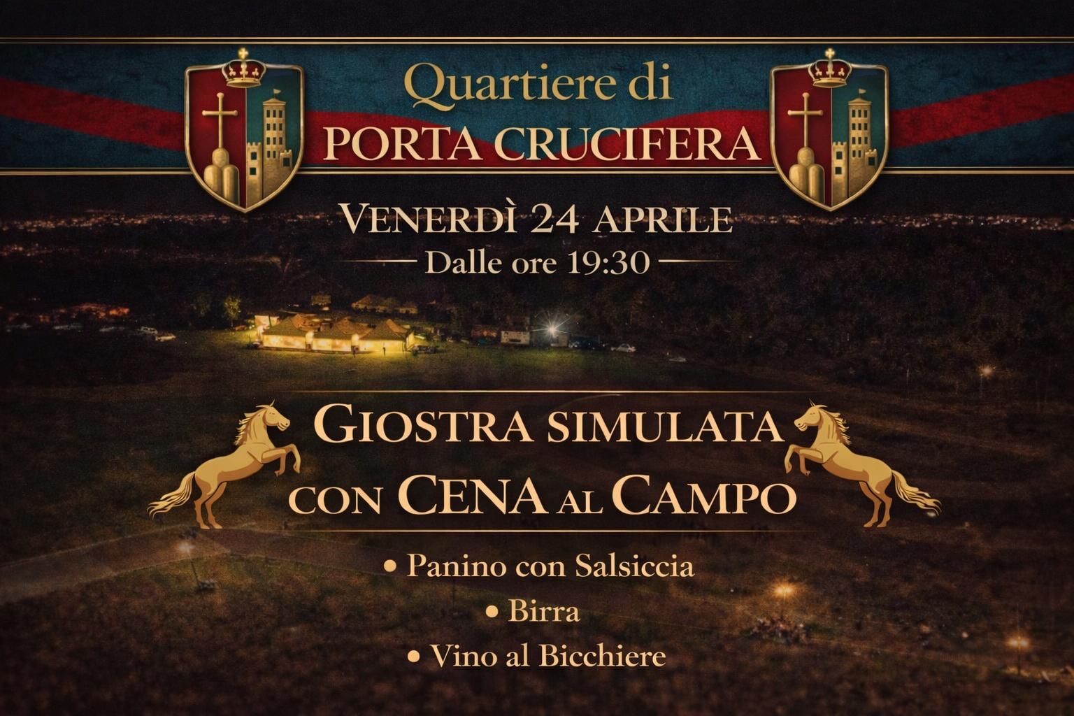 Allenamento con cena al Campo Prova Guido Raffaelli - 24 aprile 2026