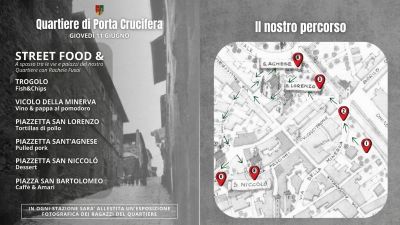 STREET FOOD & a spasso tra le vie del nostro Quartiere con Rachele Fusai