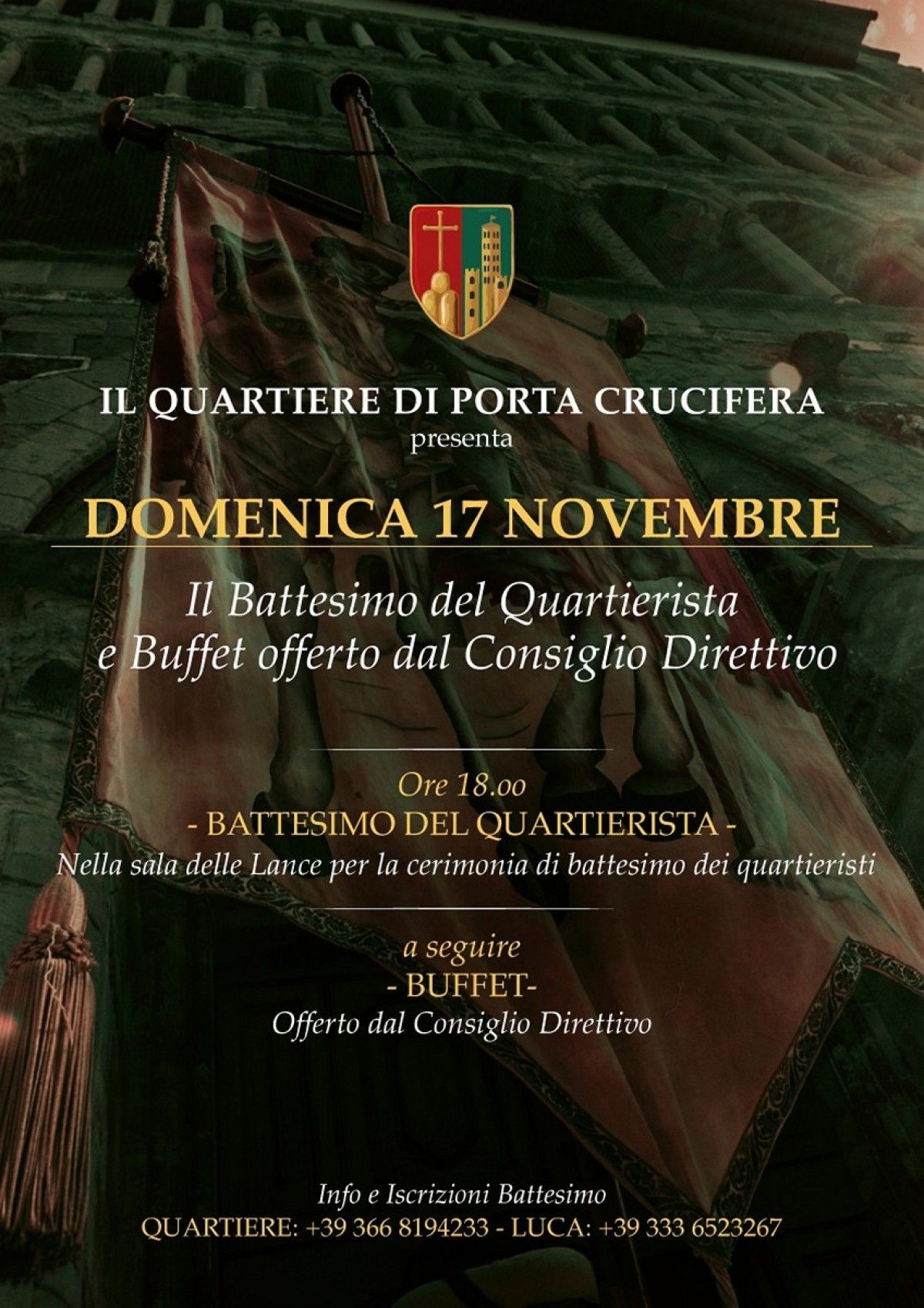 Festa del Patrono e Battesimo del Quartierista 2019
