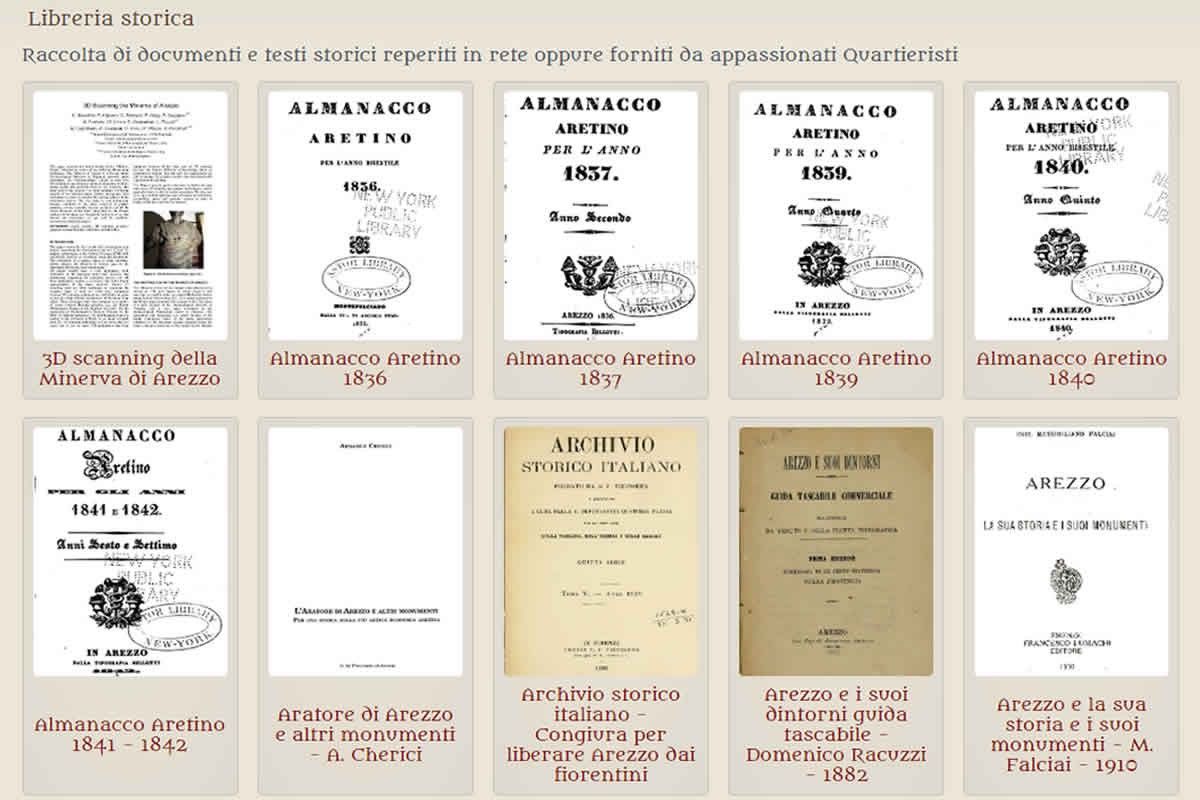 Nuovi documenti nella libreria storica