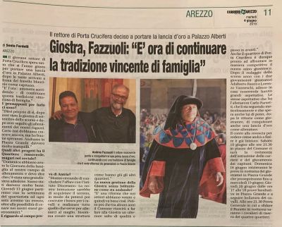 Rassegna stampa: intervista al Rettore Fazzuoli