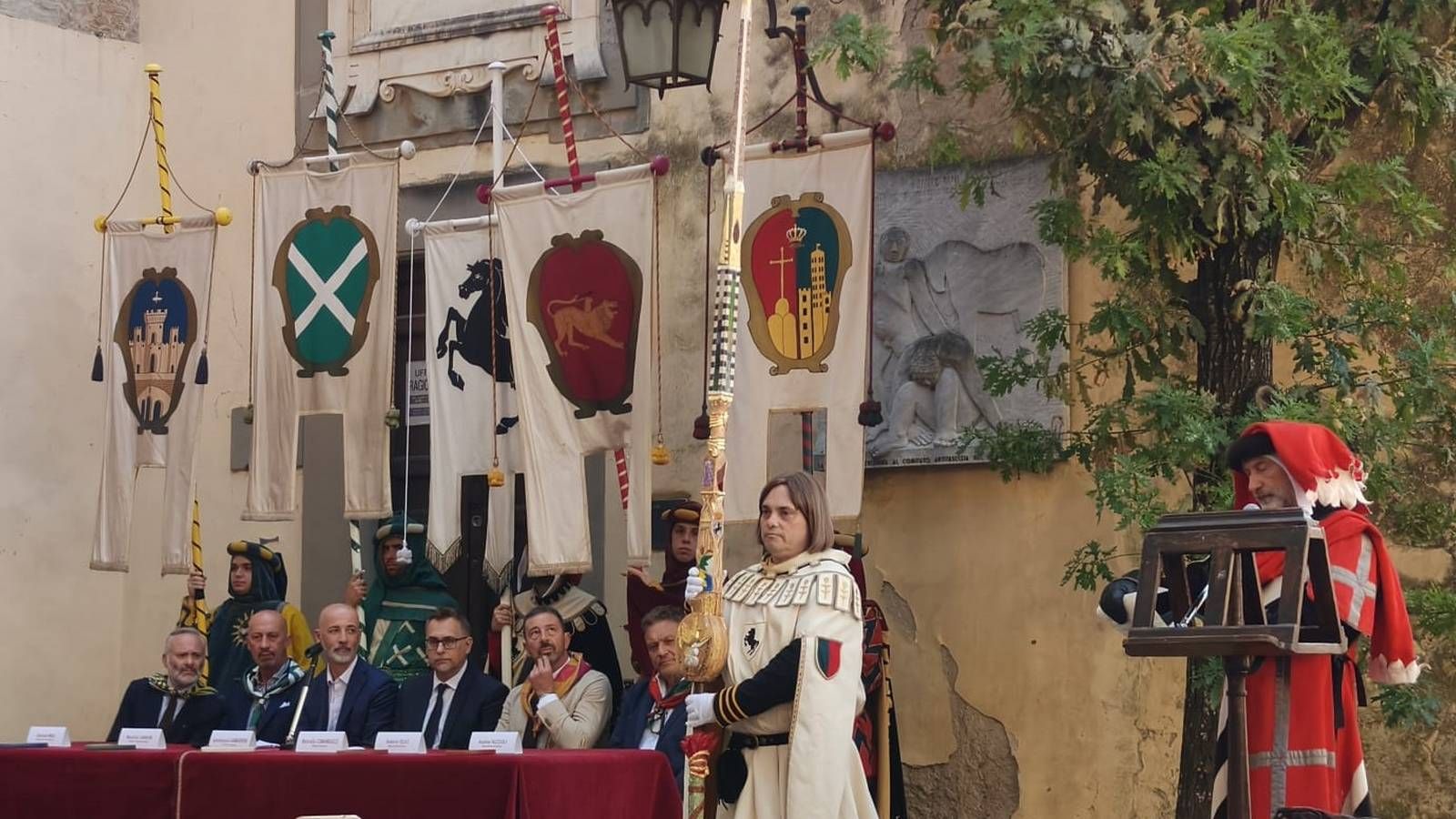 La Lancia d'Oro della 150a Giostra del Saracino